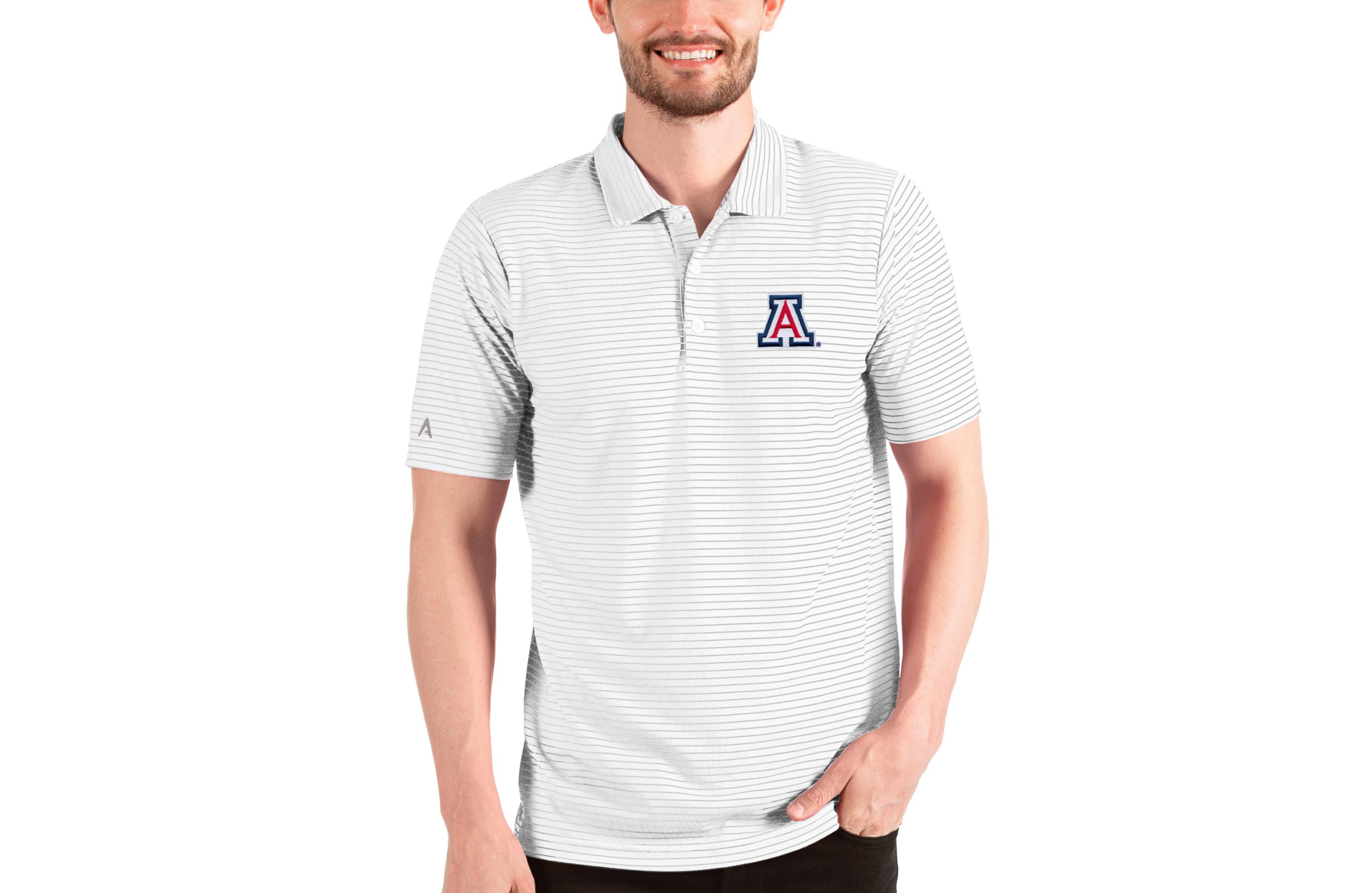 Antigua /Silver Arizona Wildcats Esteem Polo