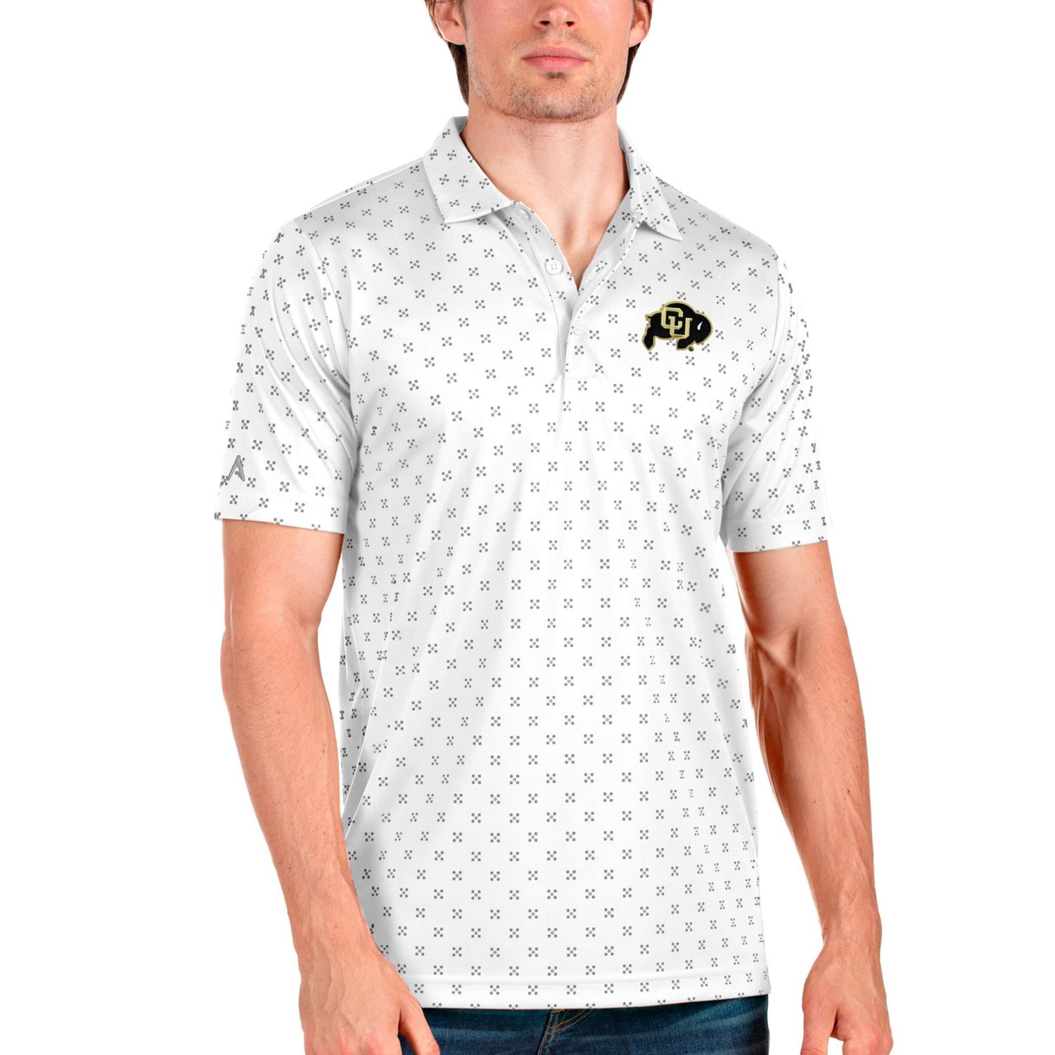 Antigua /Steel Colorado Buffaloes Spark Polo                                                                                    