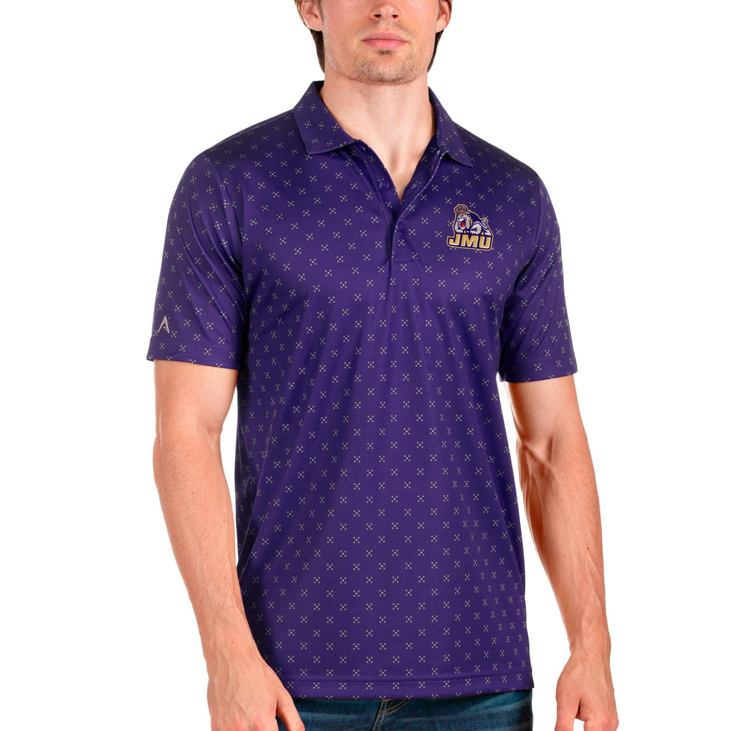 Antigua /Steel James Madison Dukes Spark Polo
