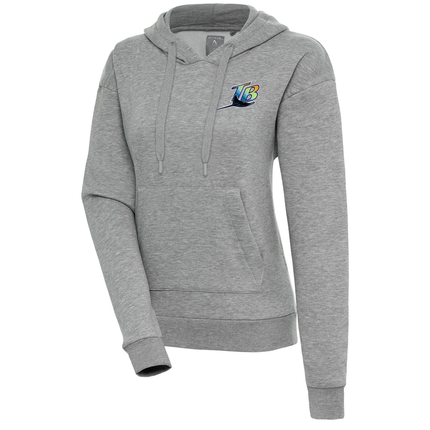 Antigua Tampa Bay Rays Cooperstown Victory Pullover Hoodie