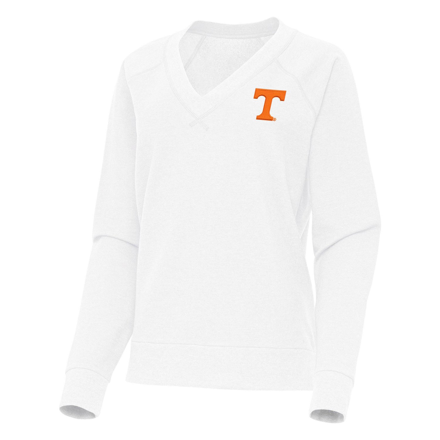 Antigua Tennessee Volunteers Varsity V-Neck Tri-Blend Pullover Sweatshirt - view number 2