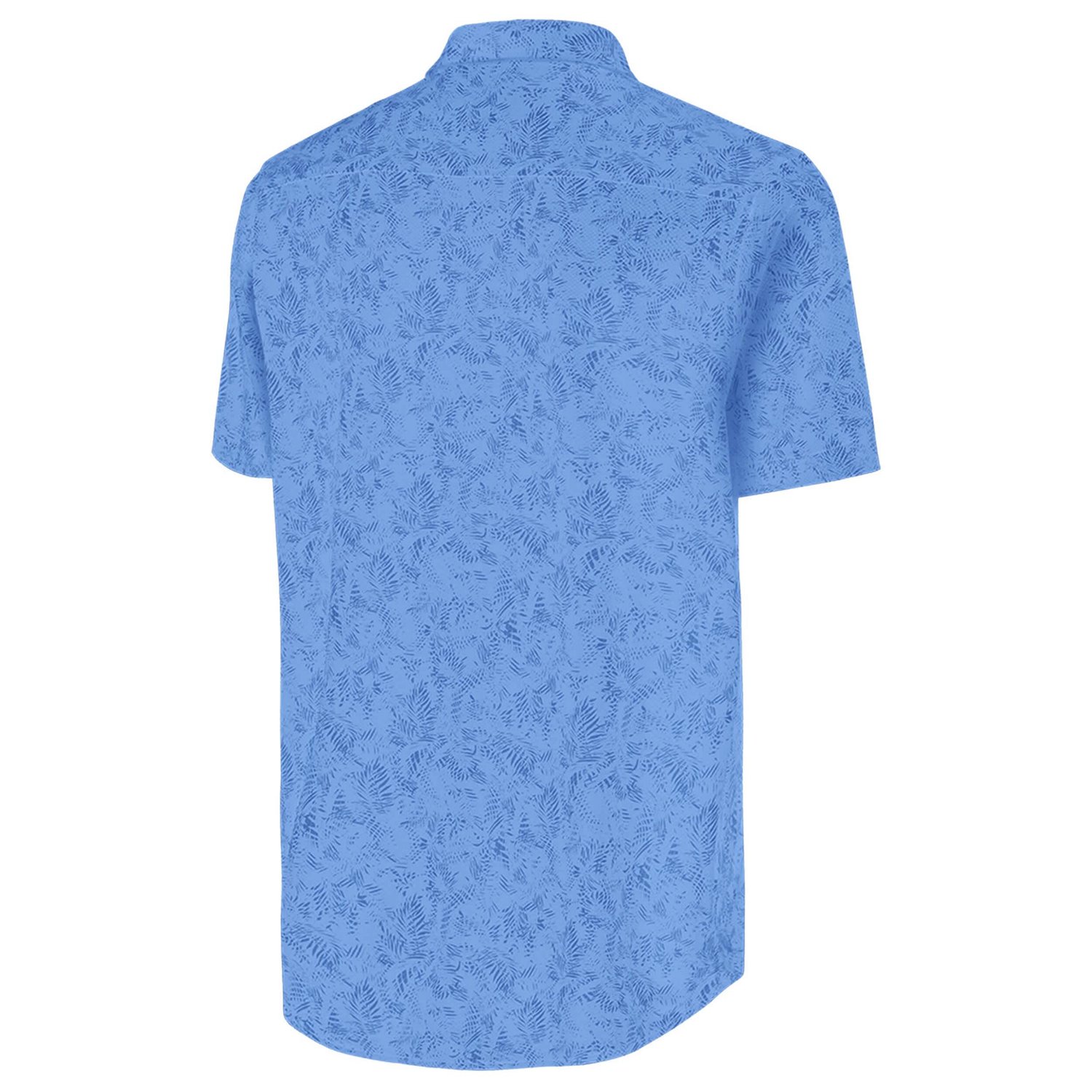 Antigua Texas Rangers Cactus Spring Training Lush Button-Up Shirt - view number 3