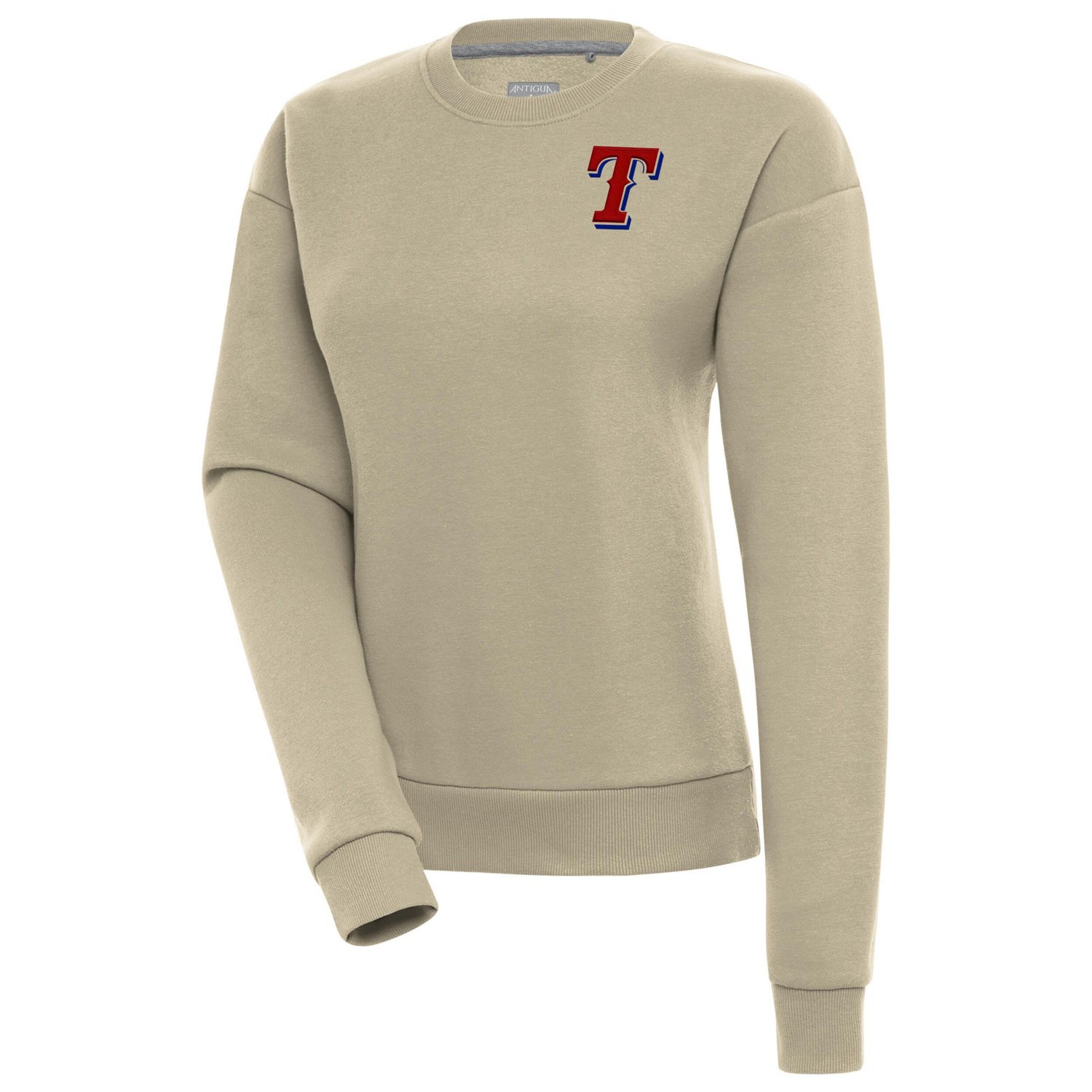 Antigua Texas Rangers Victory Pullover Sweatshirt