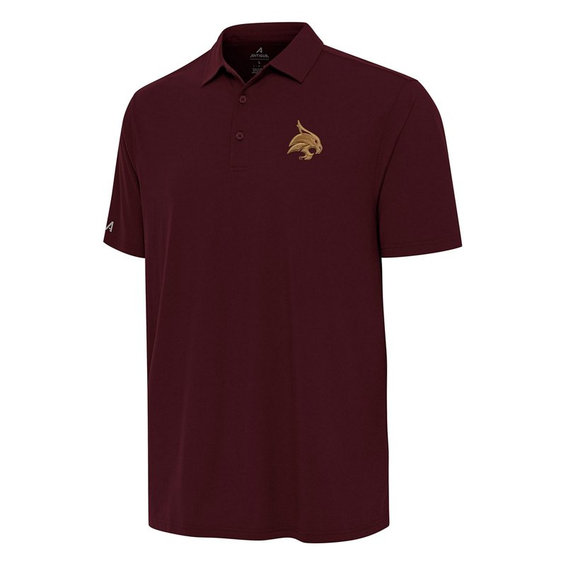 Antigua Men's Maroon Texas State Bobcats Era Polo Shirt - Maroon