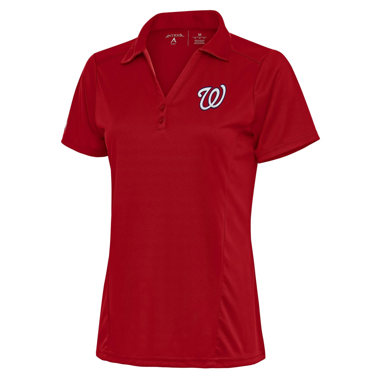 Antigua Washington Nationals Logo Tribute Polo