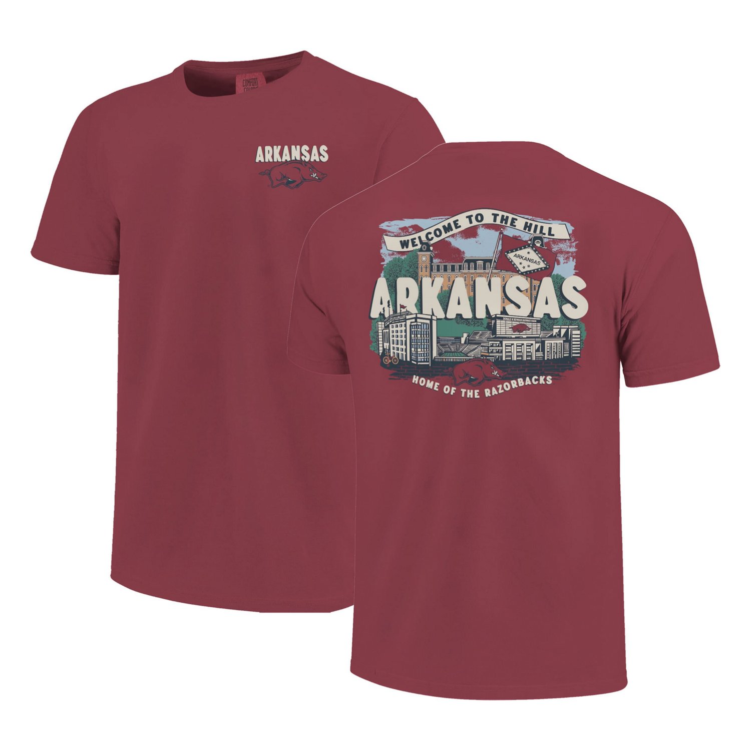 Arkansas Razorbacks Local Campus Scene T-Shirt