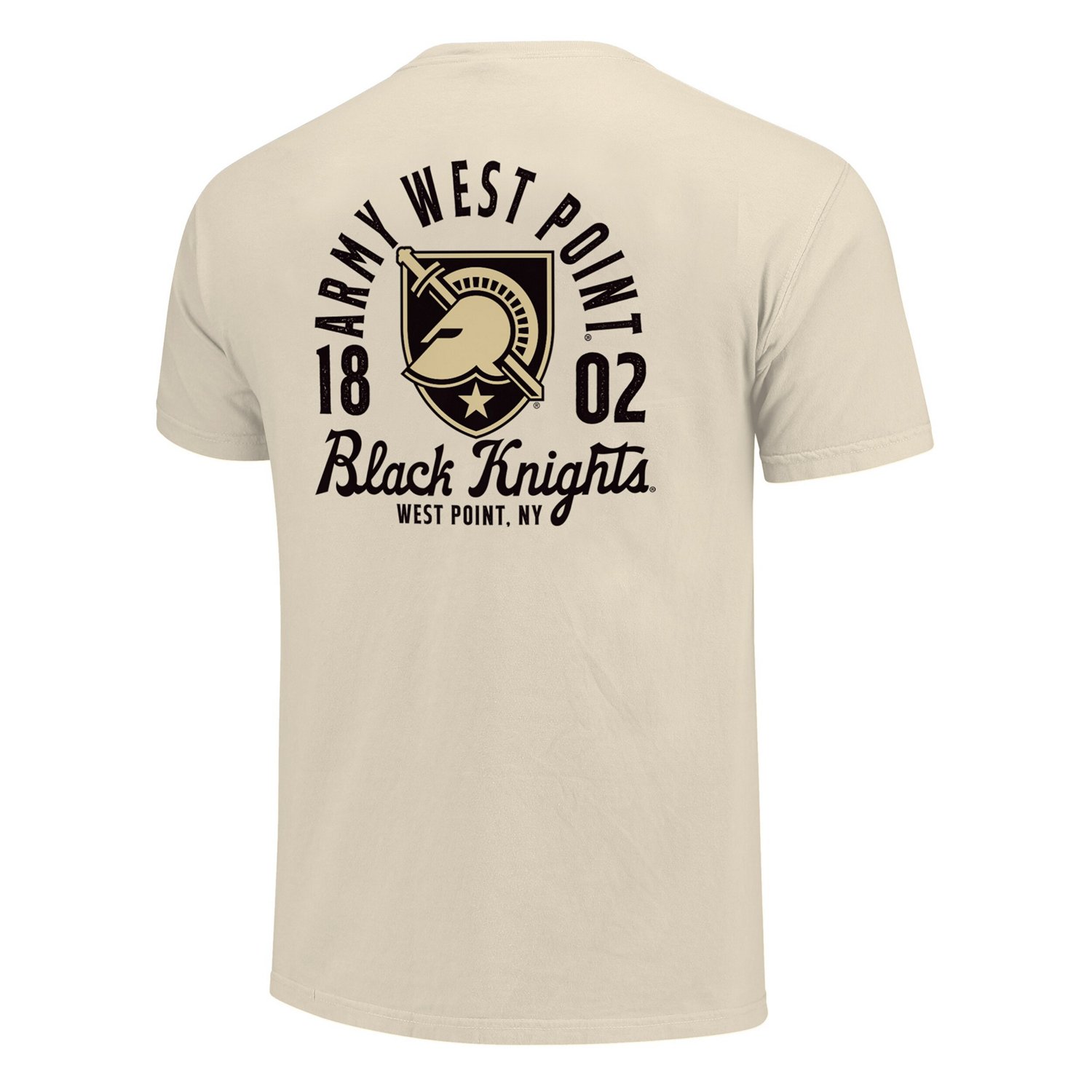 Army Black Knights Comfort Colors Mascot Overlay T-Shirt - view number 3