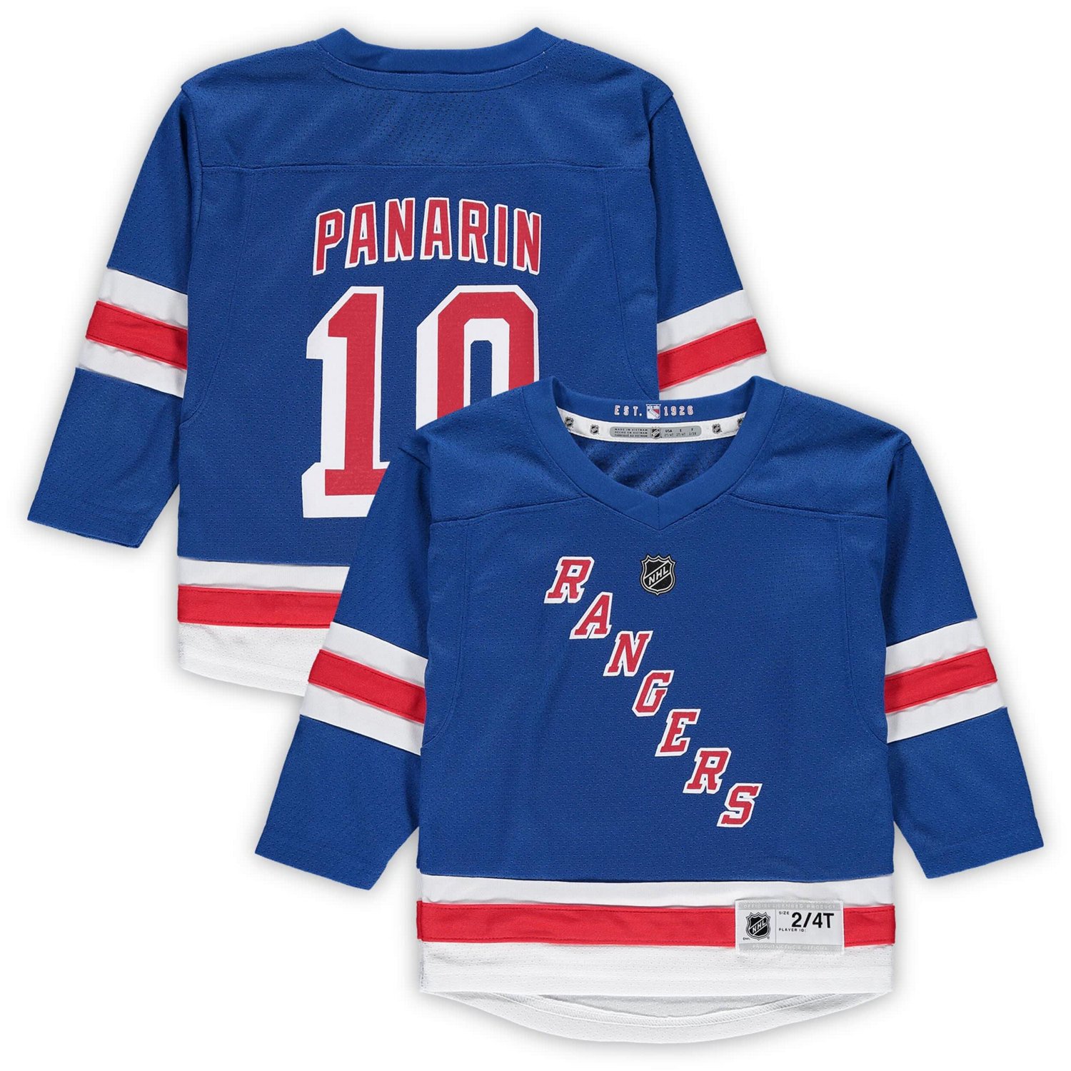 Artemi Panarin New York Rangers Home Replica Player Jersey