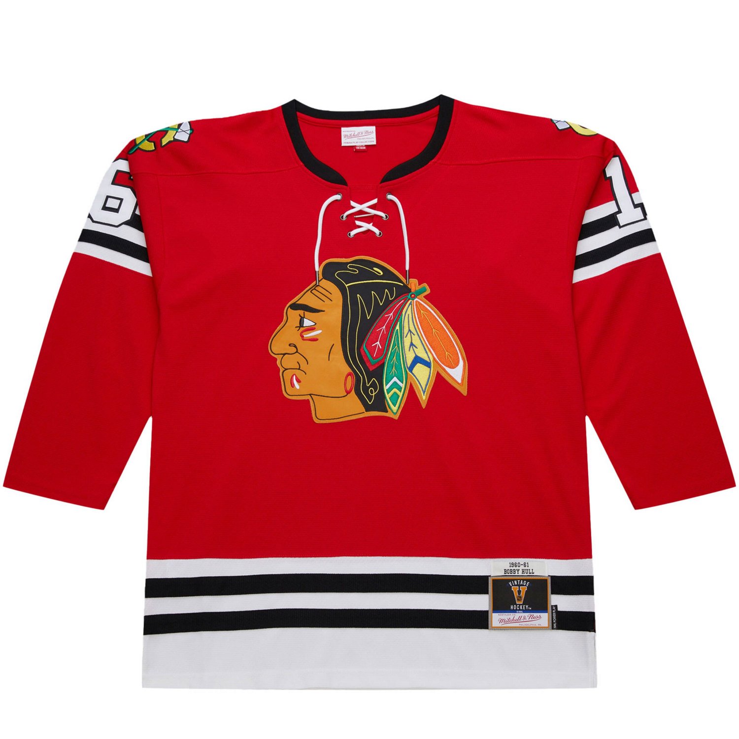 Bobby Hull Chicago Blackhawks 1960-61 Power Play Jersey - view number 2