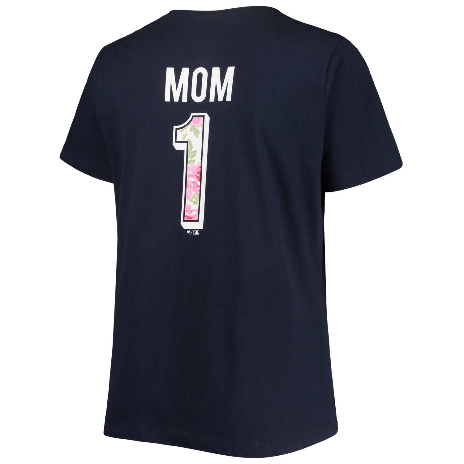 Boston Red Sox Plus Size 1 Mom 2-Hit V-Neck T-Shirt - view number 3