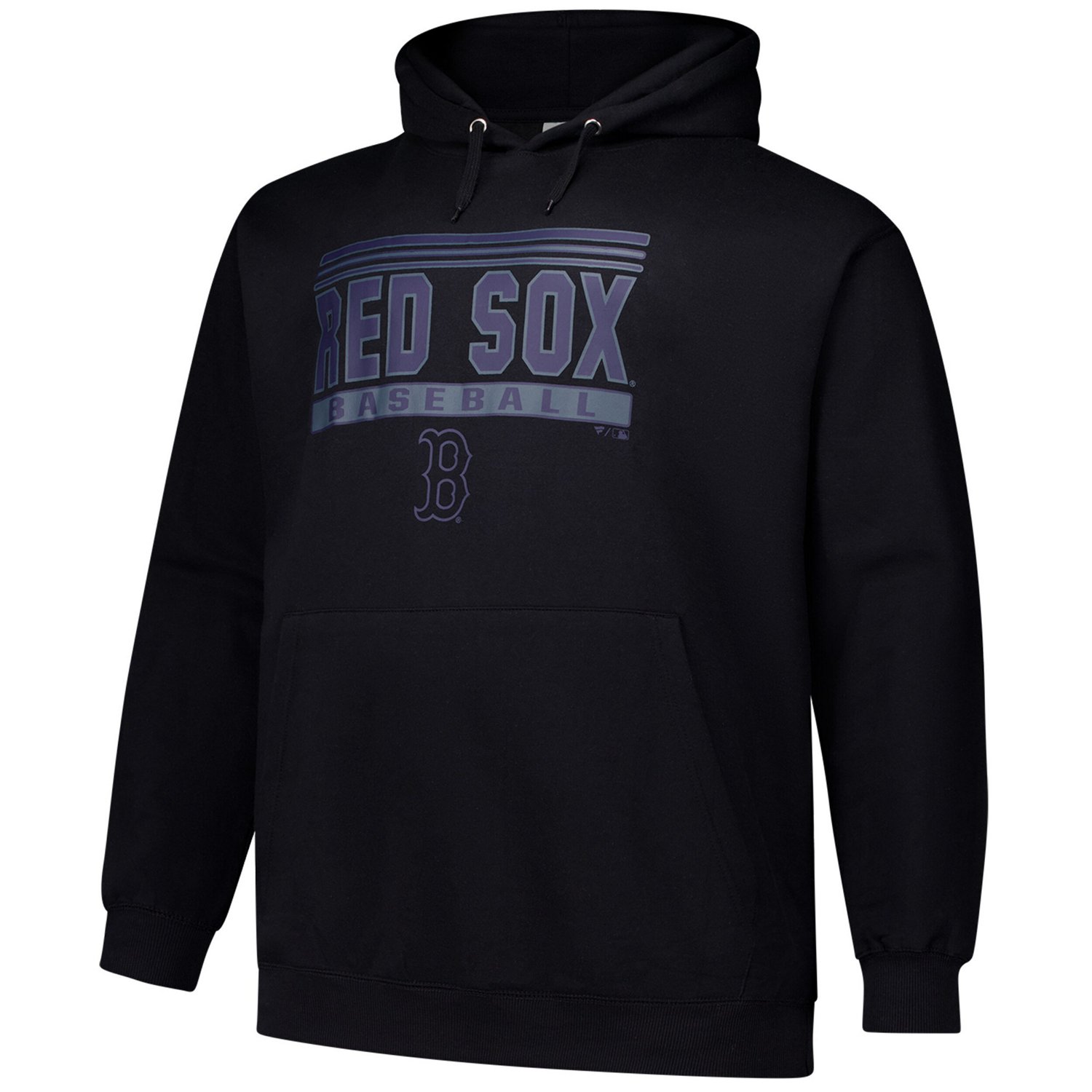 Boston Red Sox Stack Fleece Pullover Hoodie - view number 2
