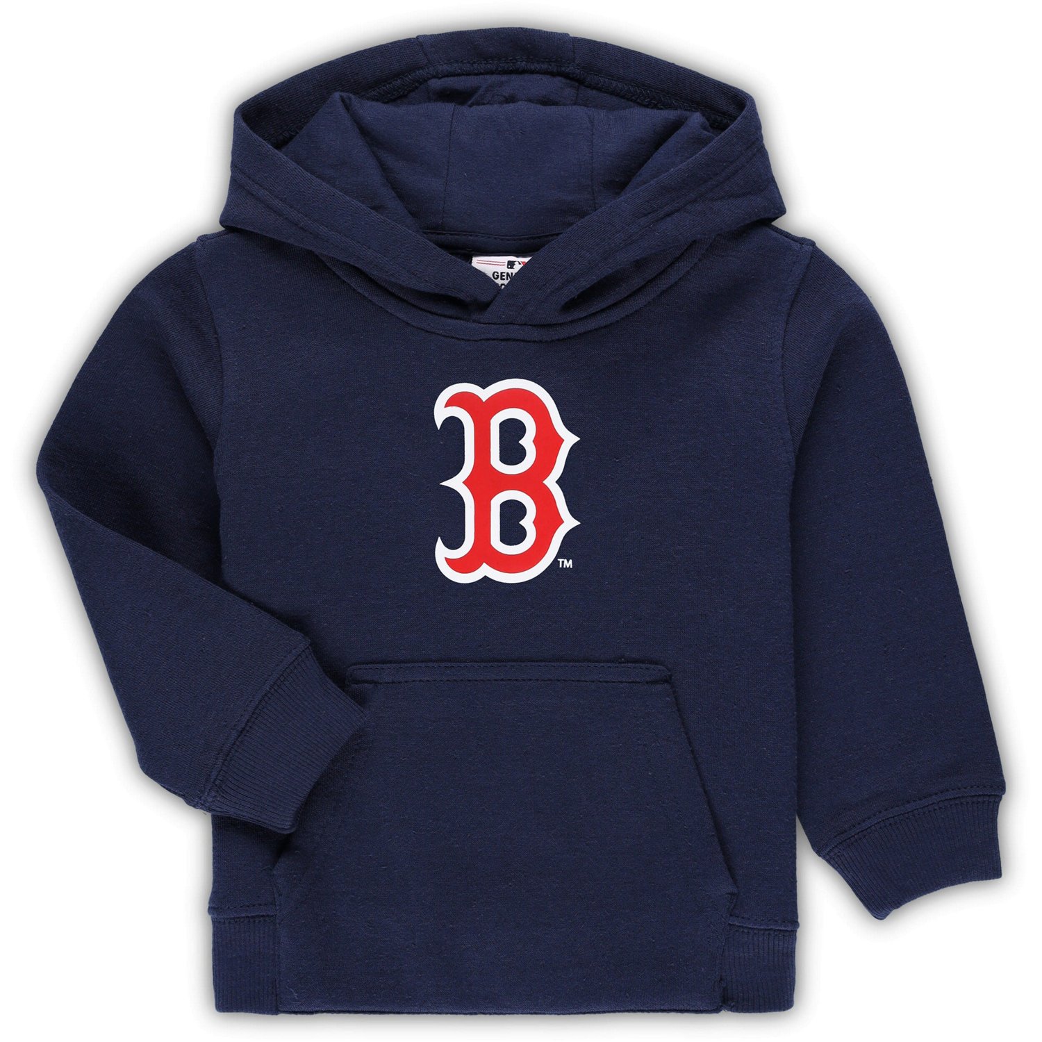 Boston Red Sox Team Primary Logo Fleece Pullover Hoodie