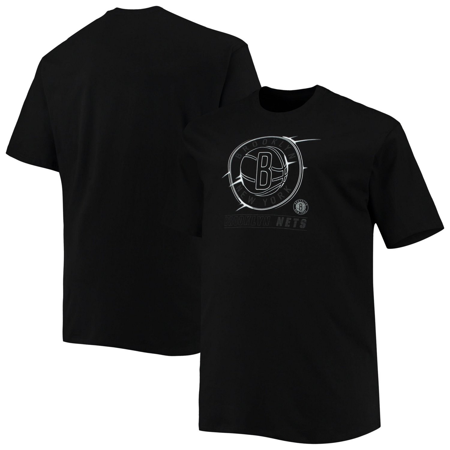 Brooklyn Nets Big  Tall Pop T-Shirt                                                                                              - view number 1