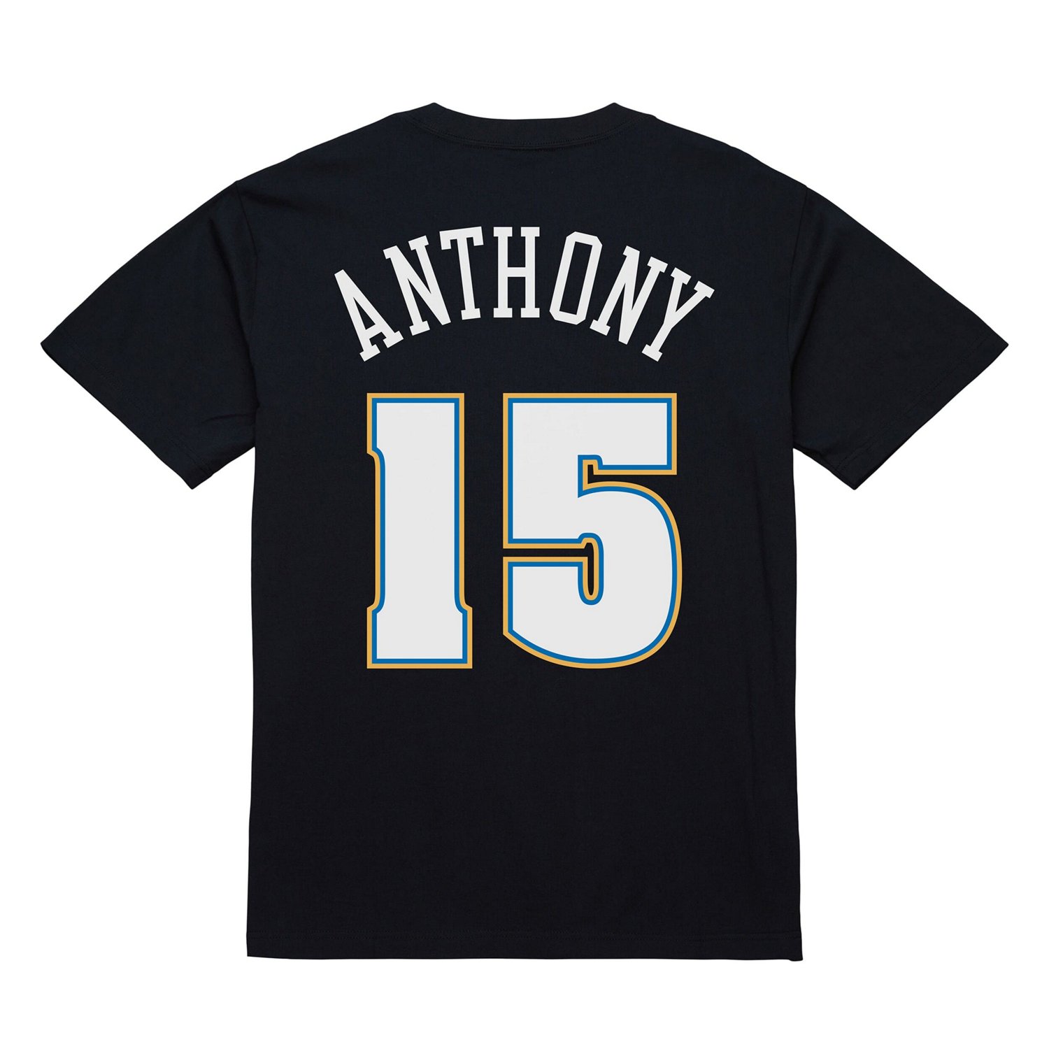 Carmelo Anthony Denver Nuggets Rookie Photo Name  Number T-Shirt - view number 3