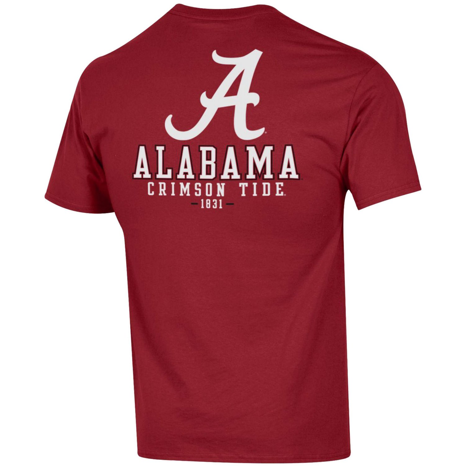 Champion Alabama Crimson Tide Team Stack 2-Hit T-Shirt - view number 3