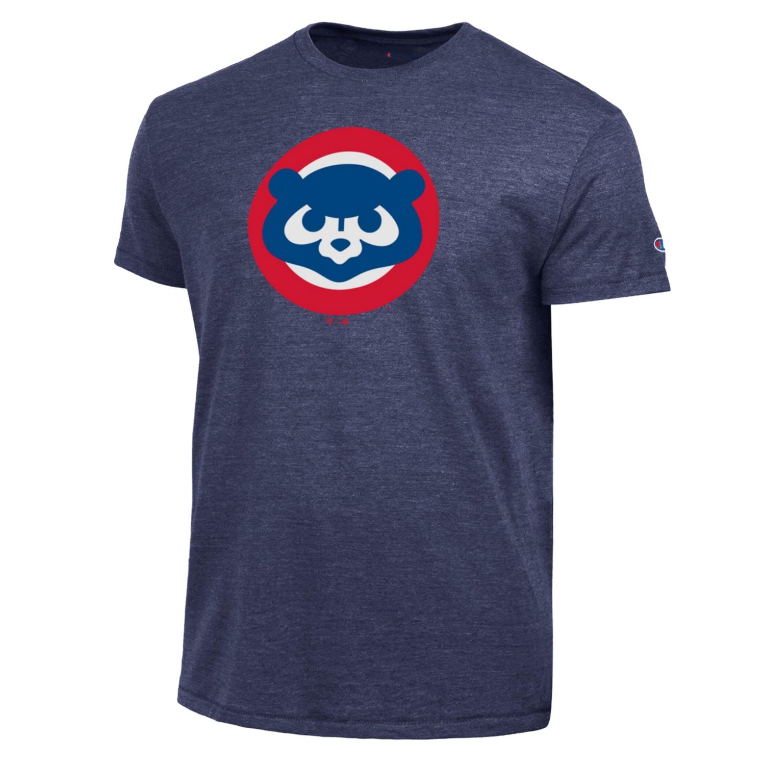 Champion Chicago Cubs Cooperstown Logo Tri-Blend T-Shirt