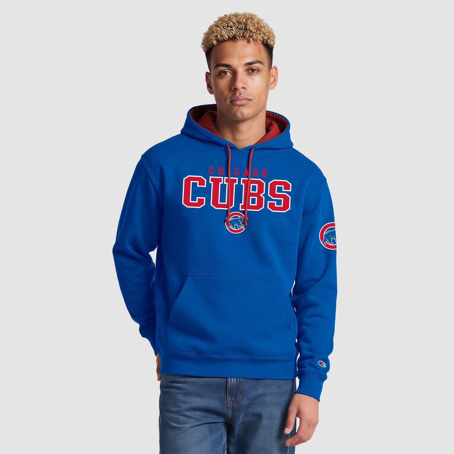 Champion Chicago Cubs Fleece Hoodie