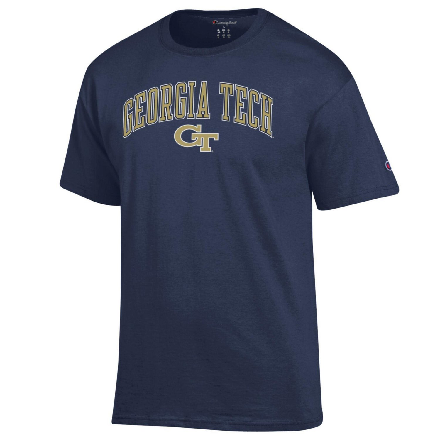 Champion Georgia Tech Yellow Jackets Arch Over Logo T-Shirt - view number 2