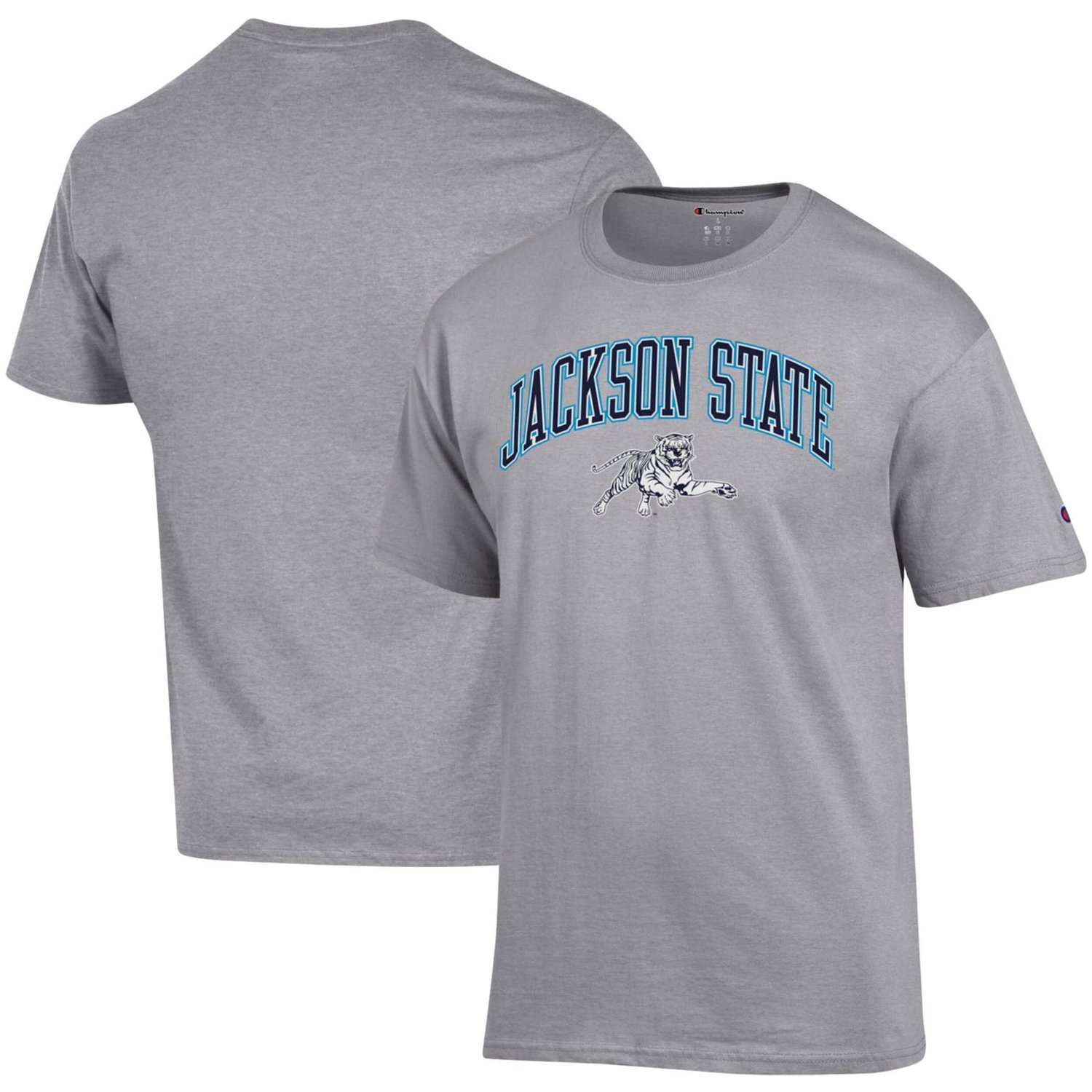 Champion Jackson State Tigers Arch Over Logo T-Shirt