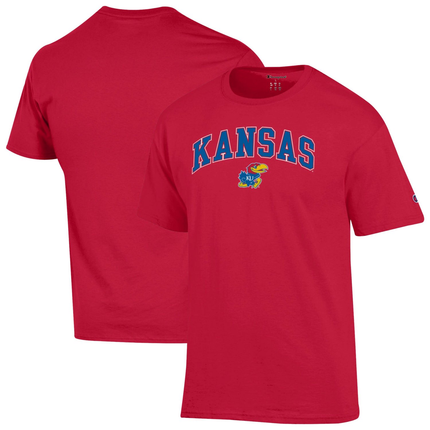 Champion Kansas Jayhawks Arch Over Logo T-Shirt