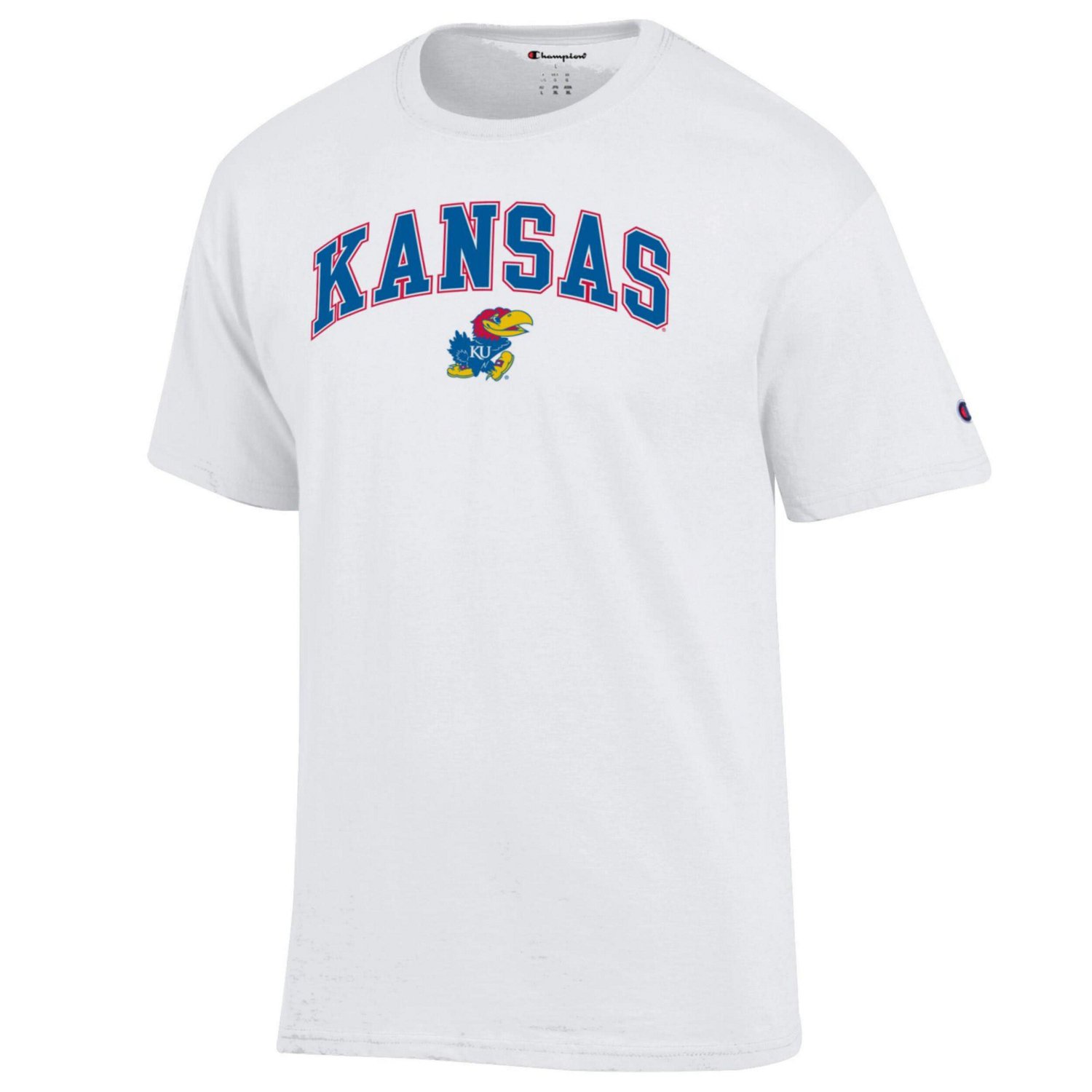 Champion Kansas Jayhawks Arched Logo T-Shirt - view number 2