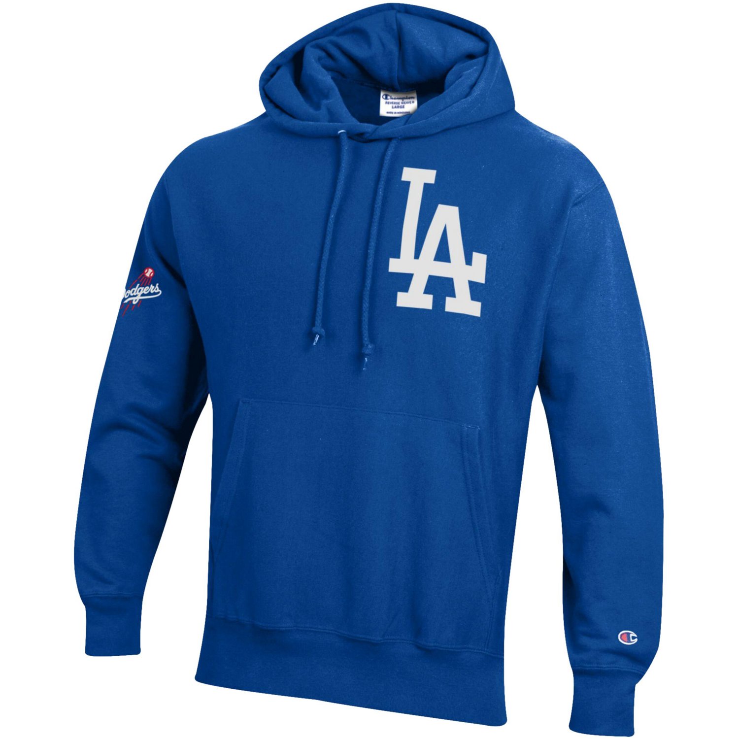 Champion Los Angeles Dodgers Reverse Weave Chenille Hoodie - view number 2