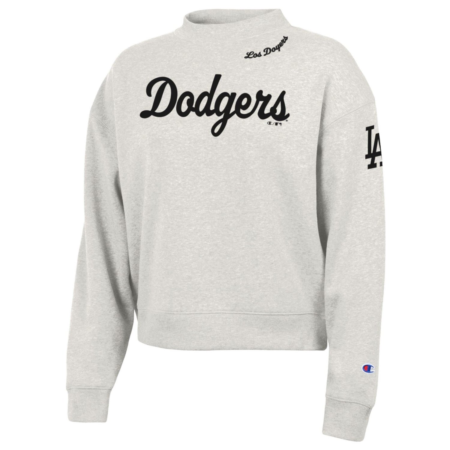 Champion Los Angeles Dodgers Triumph Tri-Blend Sweatshirt - view number 2