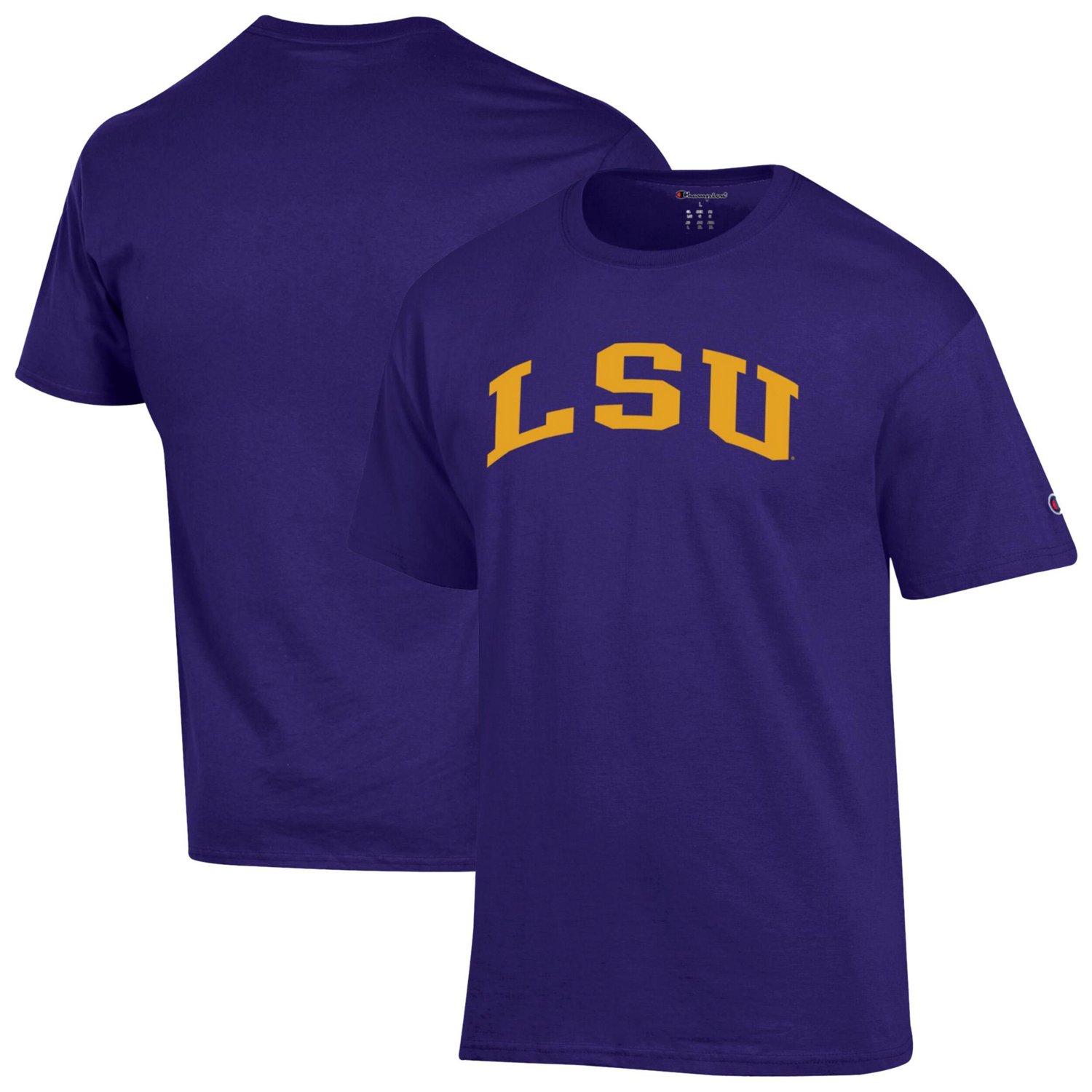 Champion LSU Tigers Basic Arch T-Shirt