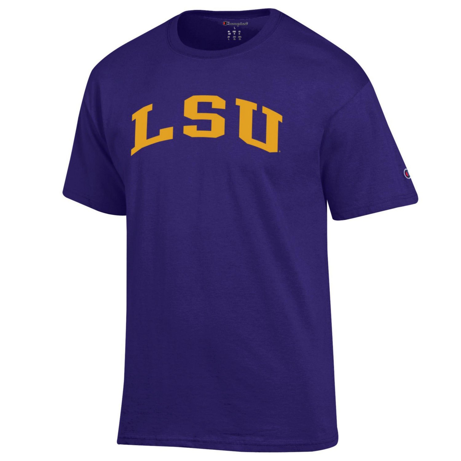 Champion LSU Tigers Basic Arch T-Shirt - view number 2