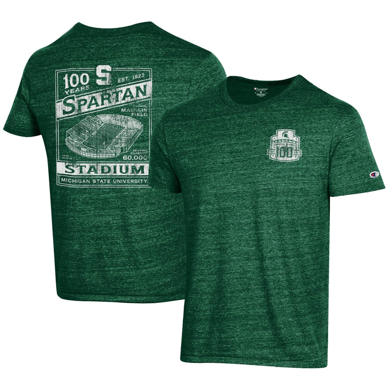 Champion Michigan State Spartans 100th Anniversary Spartan Stadium T-Shirt - view number 1