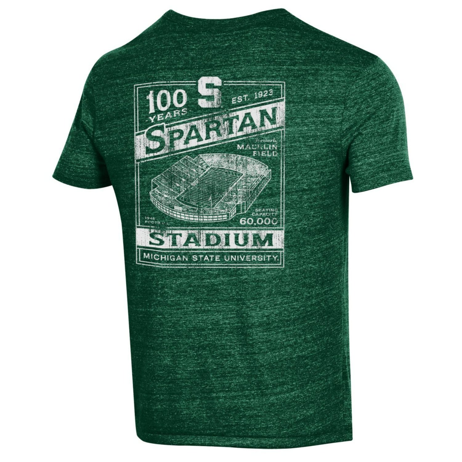 Champion Michigan State Spartans 100th Anniversary Spartan Stadium T-Shirt - view number 3