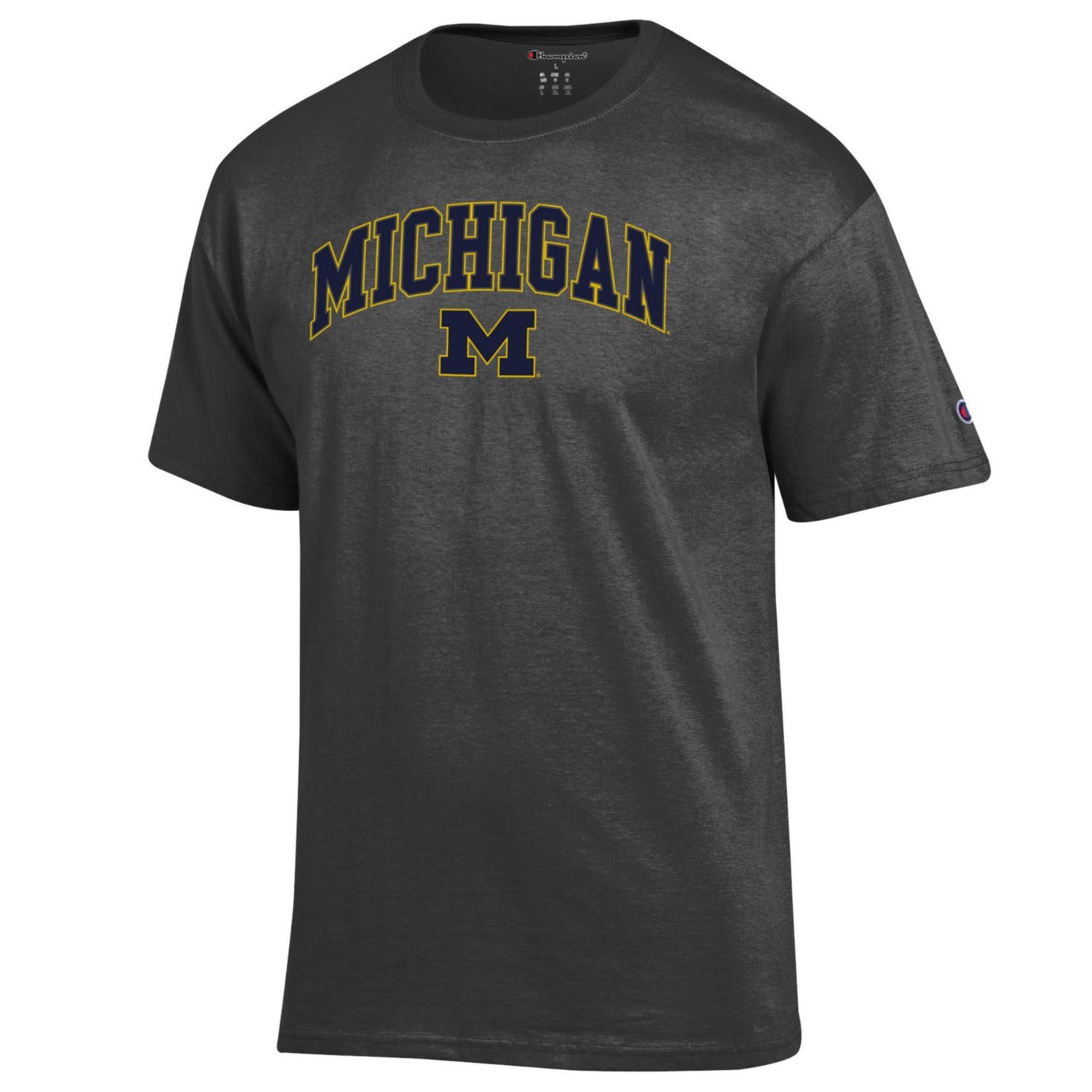 Champion Michigan Wolverines Arch Over Logo T-Shirt - view number 2