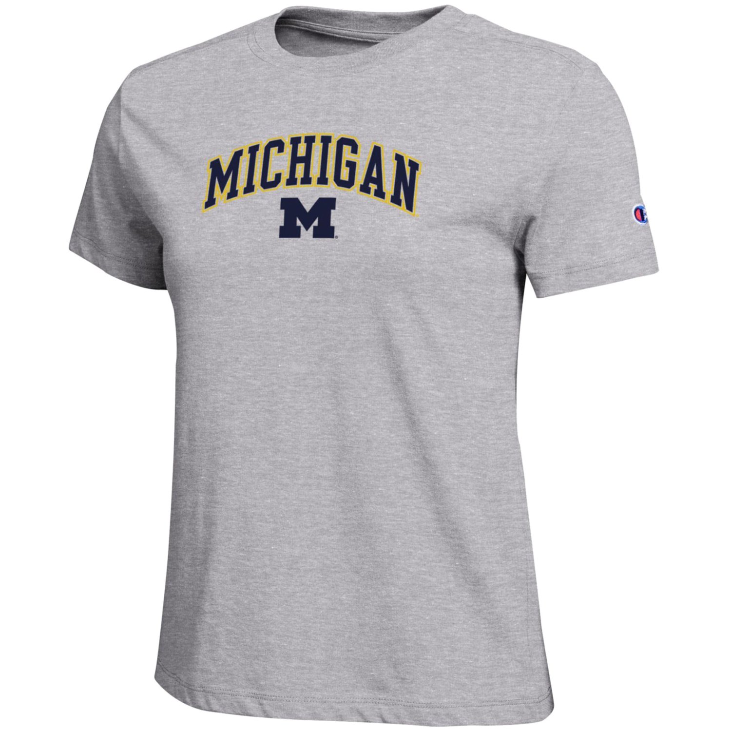 Champion Michigan Wolverines Arched Over Logo T-Shirt - view number 2