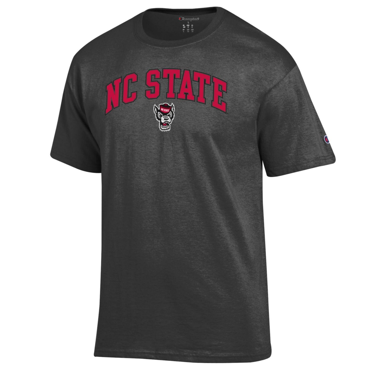 Champion NC State Wolfpack Arch Over Logo T-Shirt - view number 2