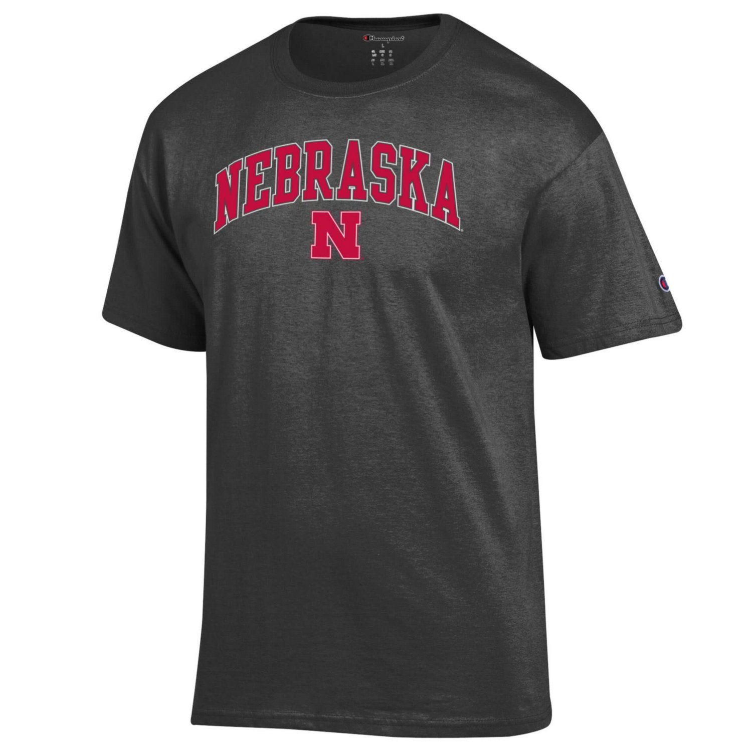 Champion Nebraska Huskers Arch Over Logo T-Shirt - view number 2