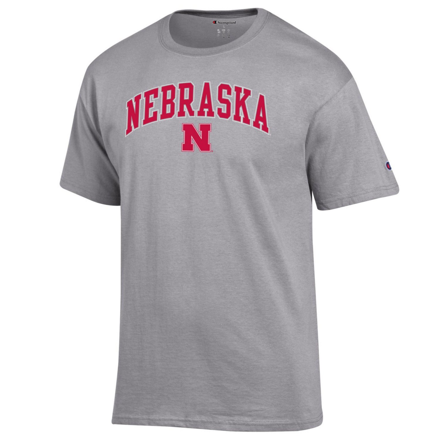 Champion Nebraska Huskers Arch Over Logo T-Shirt - view number 2