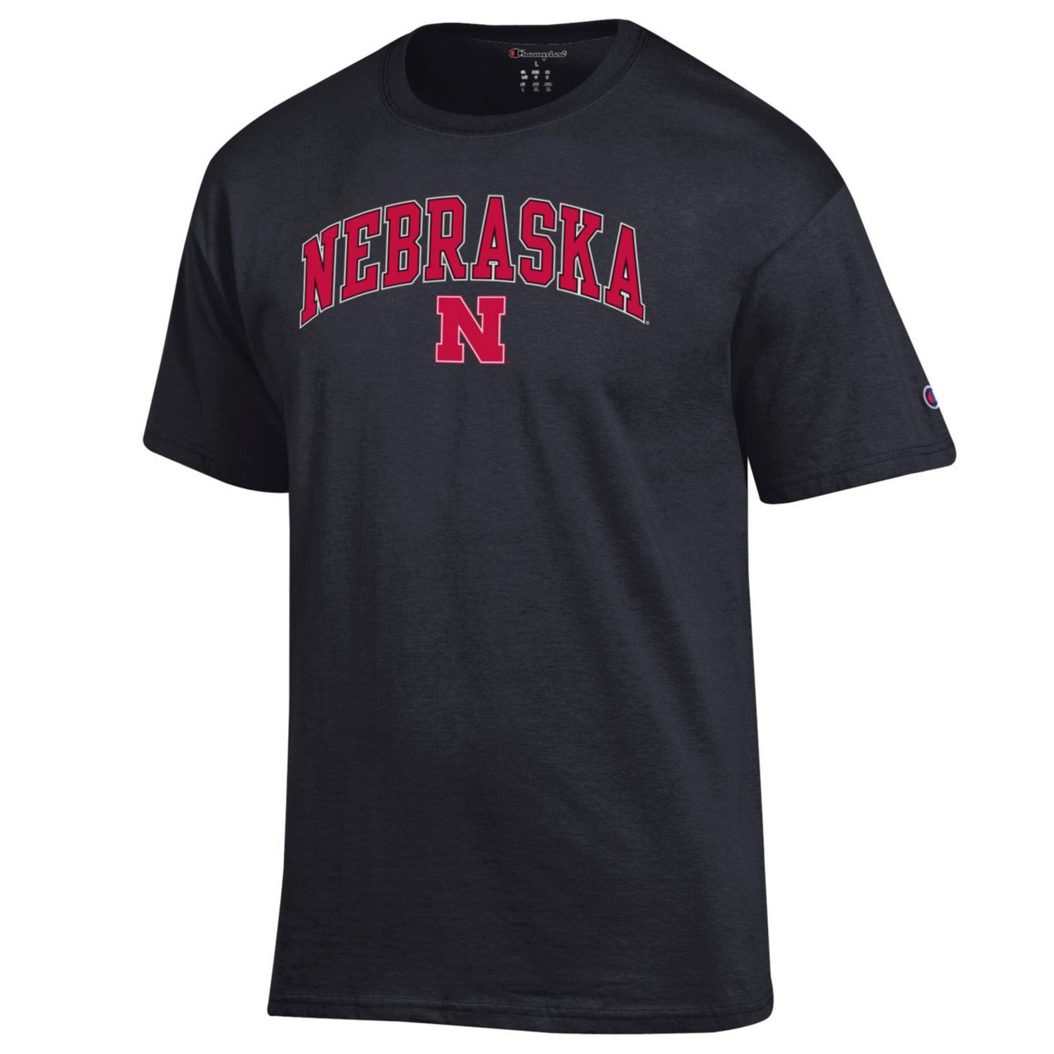 Champion Nebraska Huskers Arched Logo T-Shirt - view number 2