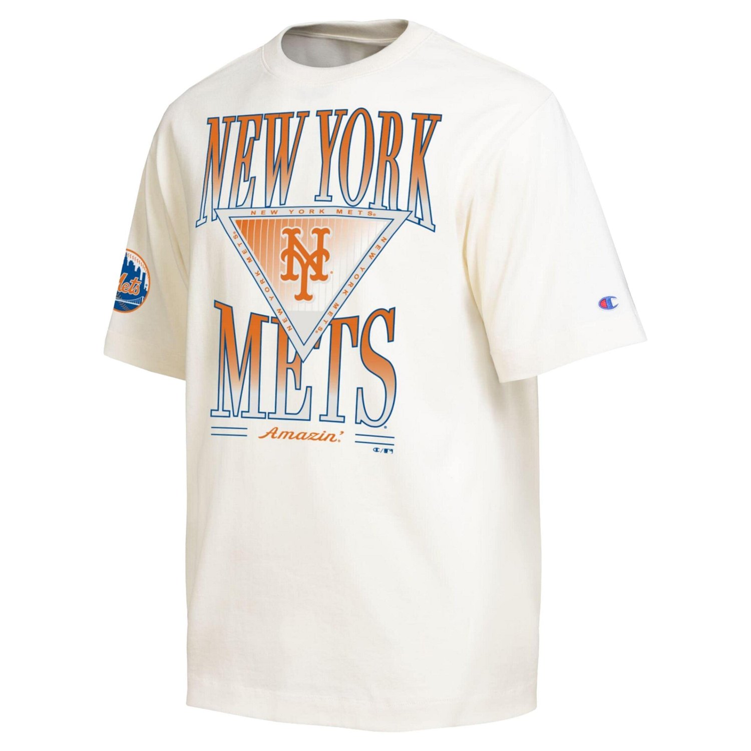 Champion New York Mets Traditions Two Locations T-Shirt