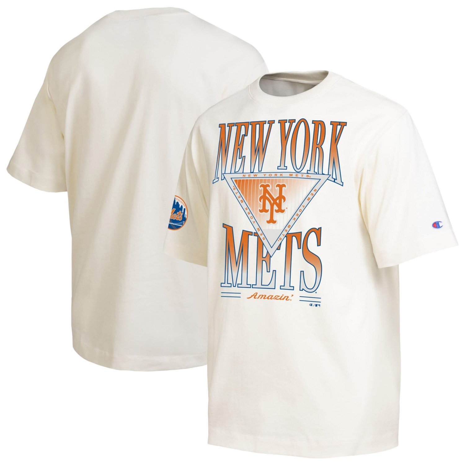 Champion New York Mets Traditions Two Locations T-Shirt