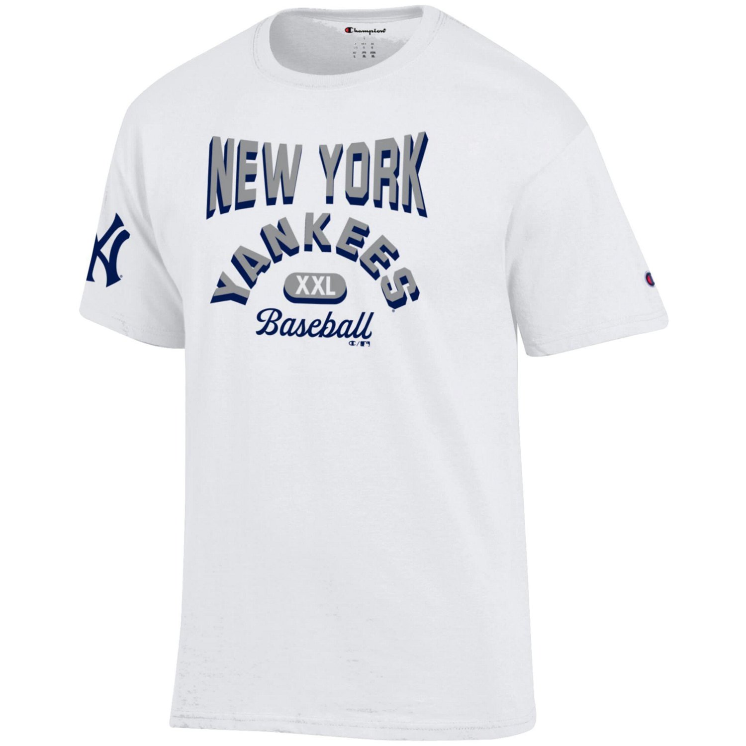 Champion New York Yankees 3-Hit Jersey T-Shirt - view number 2