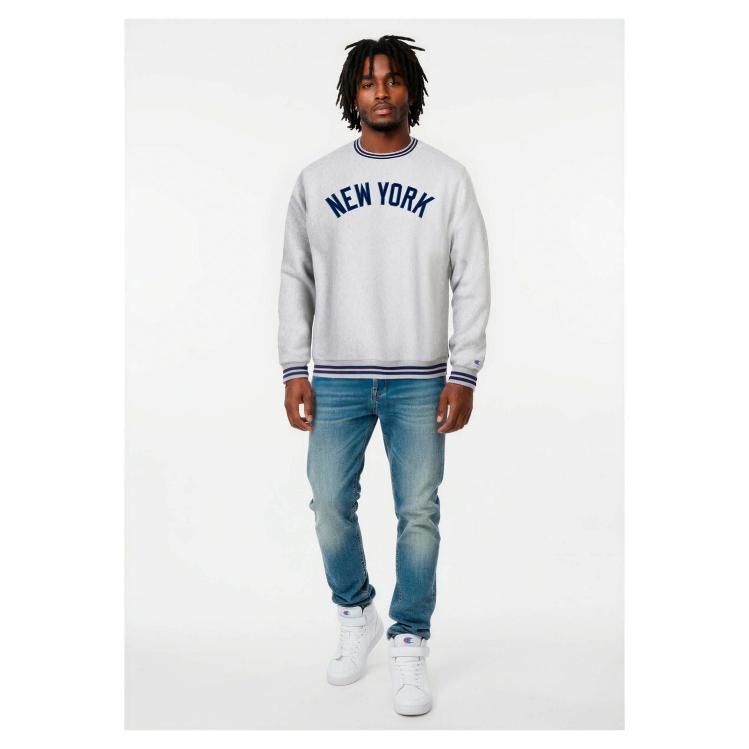 Champion New York Yankees Reverse Weave Sweatshirt