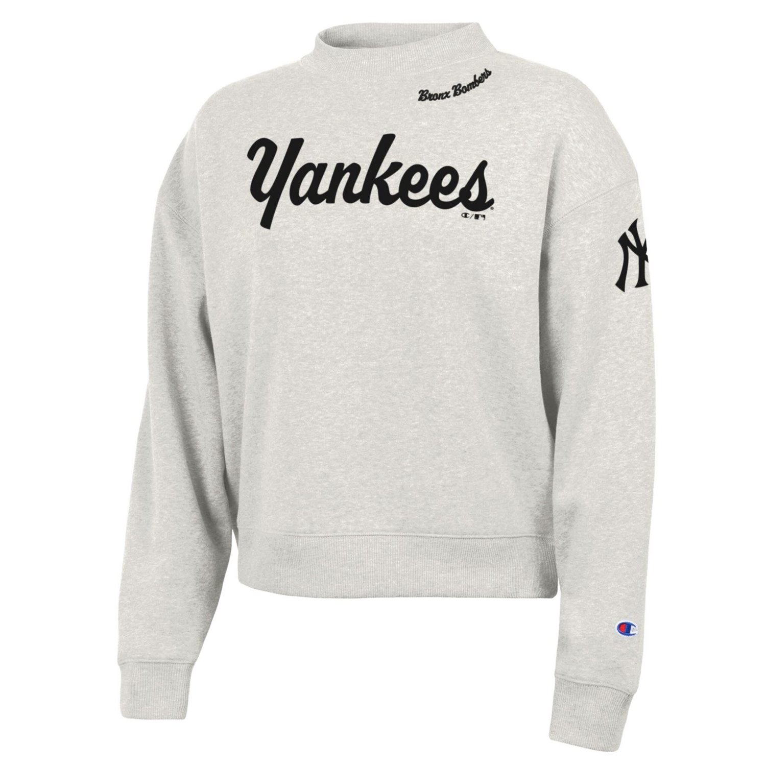Champion New York Yankees Triumph Tri-Blend Sweatshirt - view number 2
