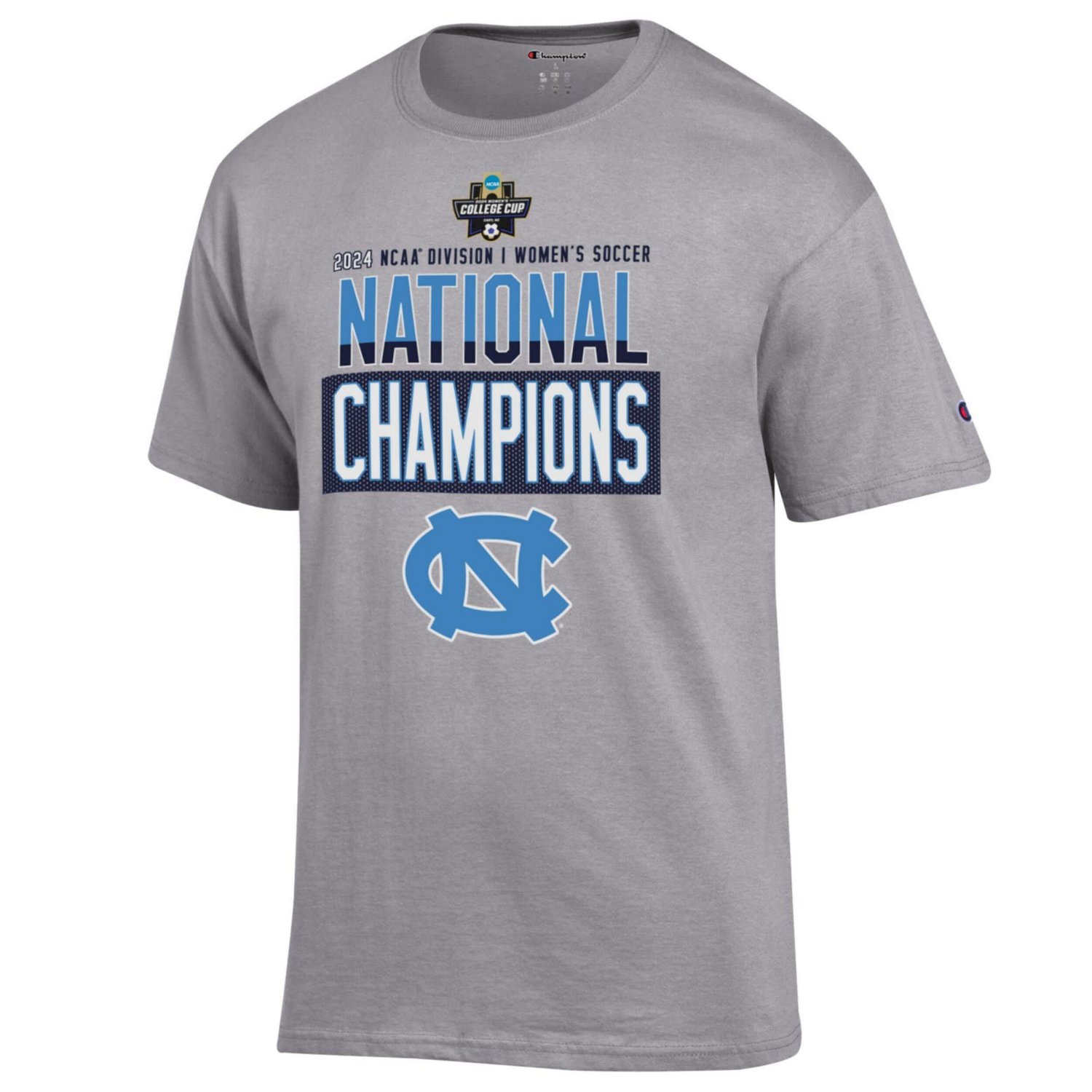 Champion North Carolina Tar Heels 2024 NCAA Wo Soccer National Champions Locker Room T-Shirt - view number 2