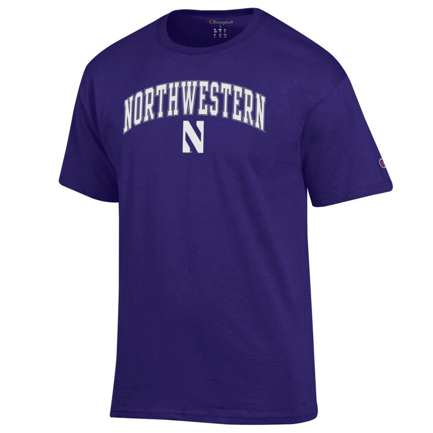 Champion Northwestern Wildcats Arch Over Logo T-Shirt - view number 2