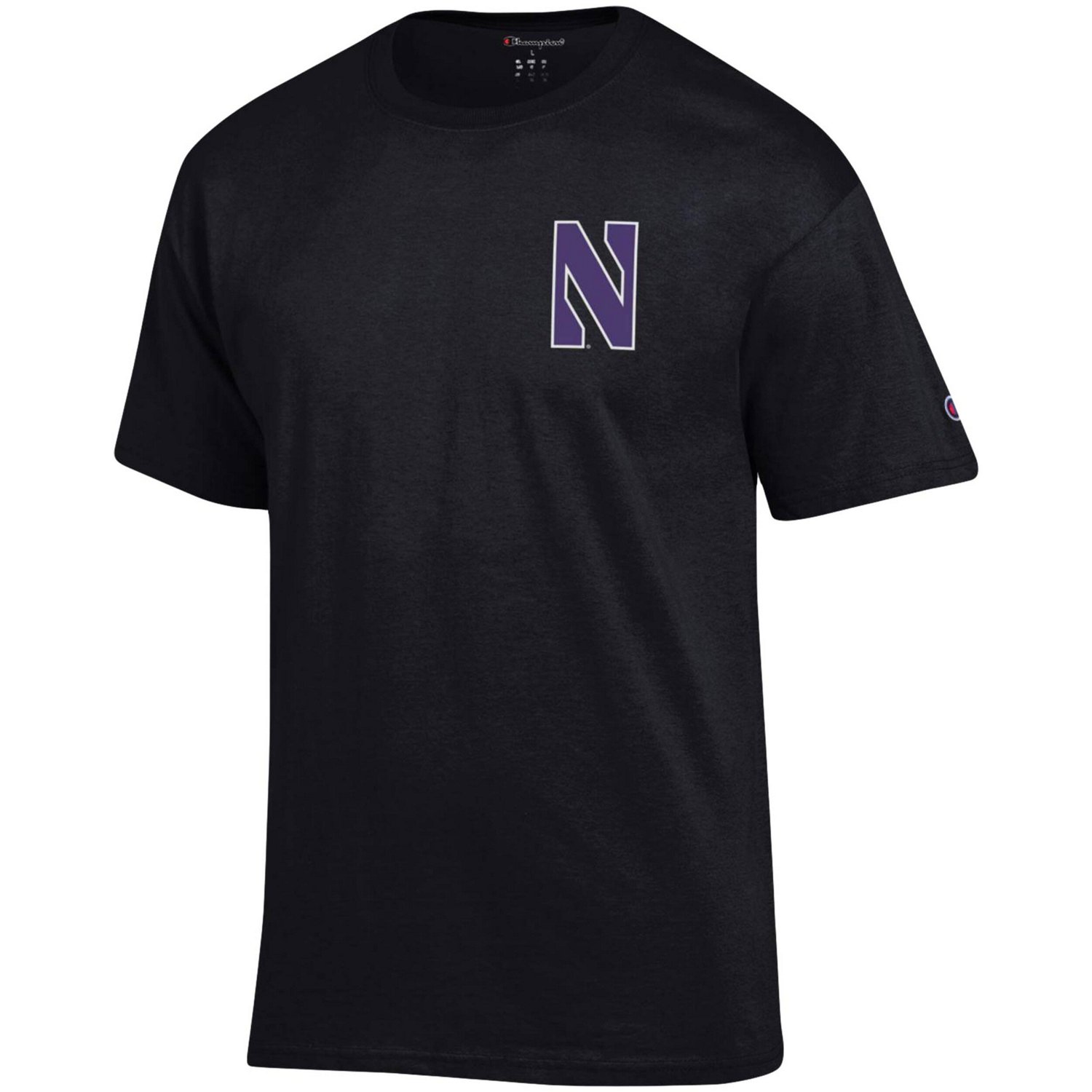 Champion Northwestern Wildcats Stack 2-Hit T-Shirt - view number 2