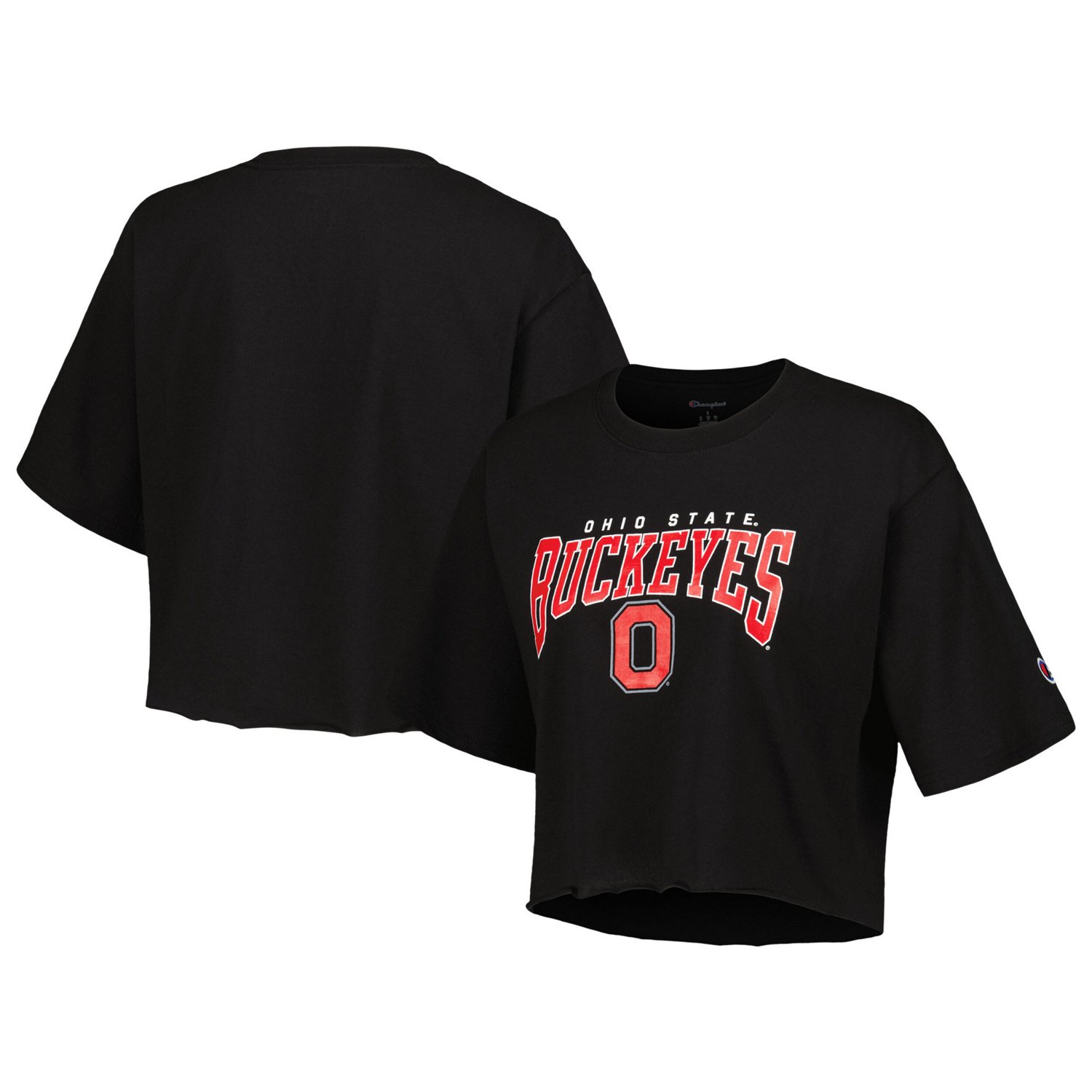 Champion Ohio State Buckeyes Boyfriend Cropped T-Shirt