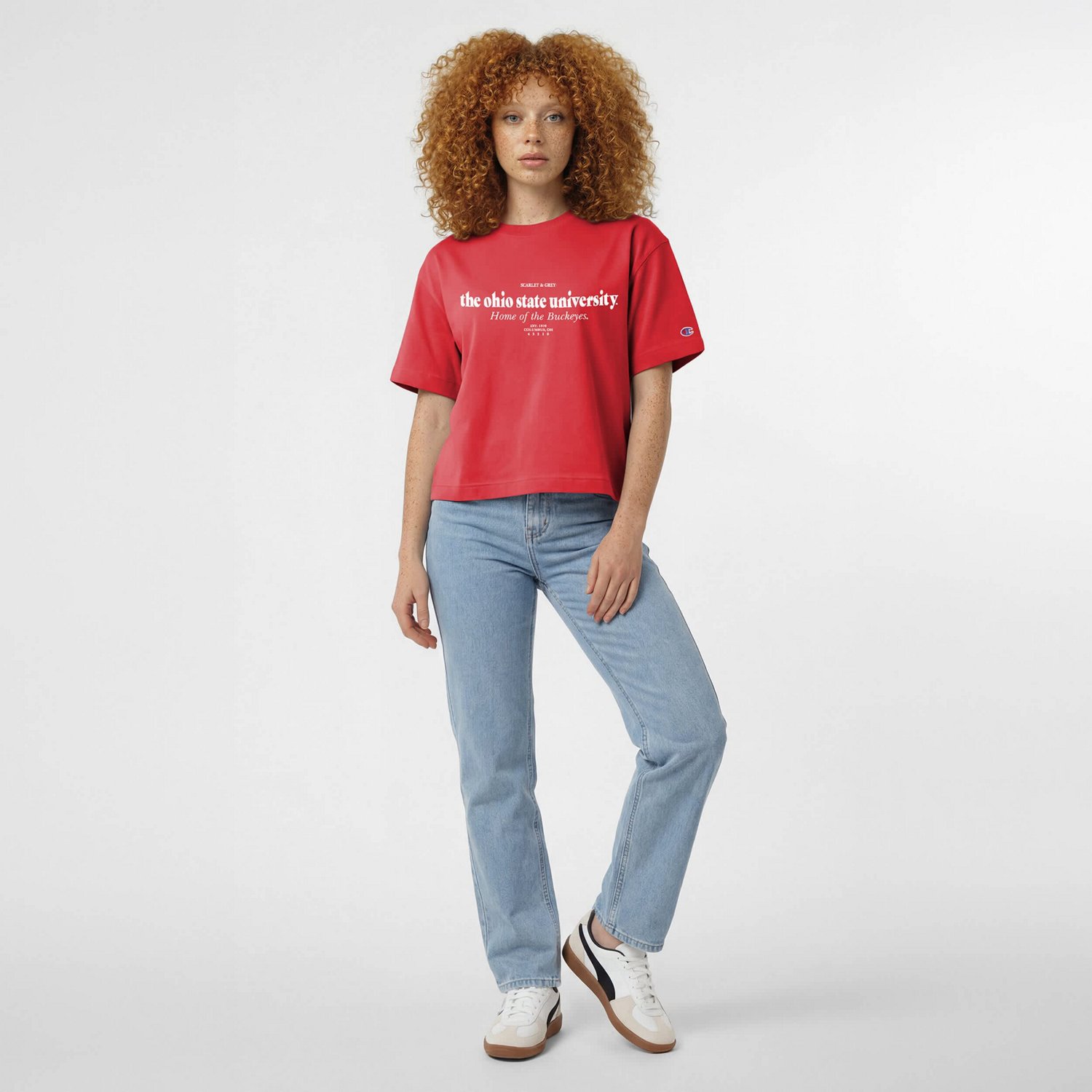 Champion Ohio State Buckeyes Home Wordmark T-Shirt - view number 3
