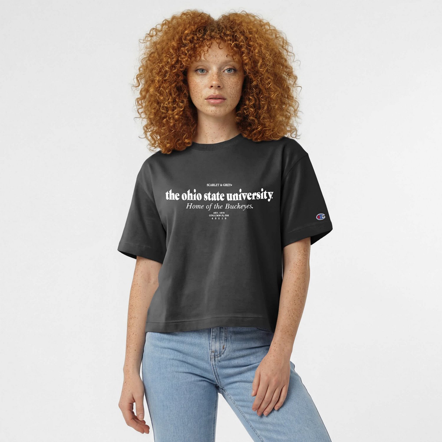 Champion Ohio State Buckeyes Home Wordmark T-Shirt