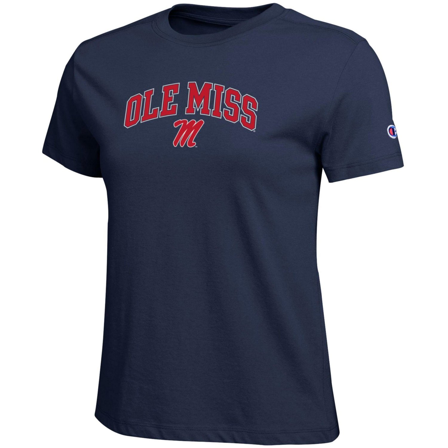 Champion Ole Miss Rebels Arched Over Logo T-Shirt