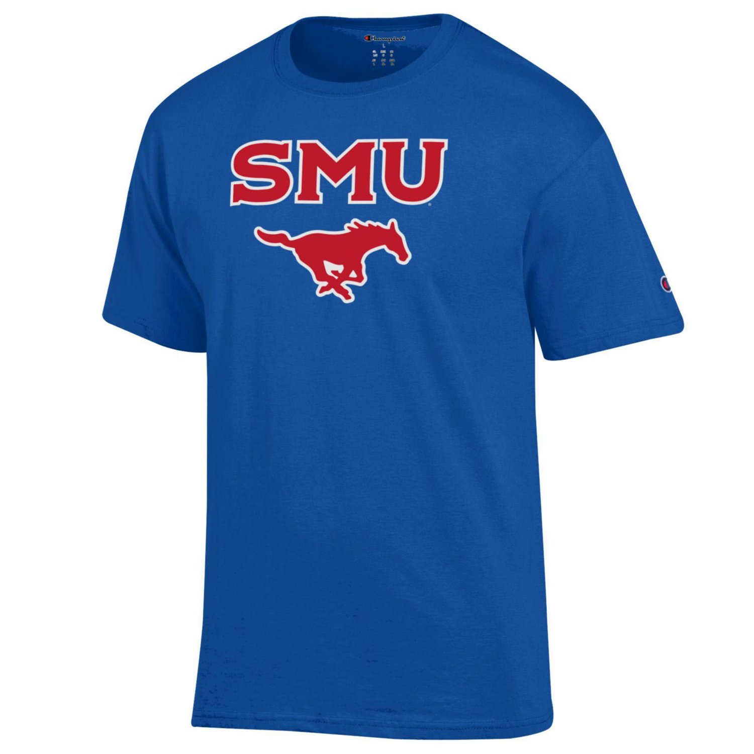 Champion SMU Mustangs Arch Over Logo T-Shirt - view number 2